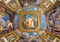 Painting fresco ceilings in the Vatican Museum