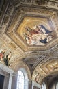 Painting fresco ceilings in the Vatican Museum