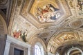 Painting fresco ceilings in the Vatican Museum