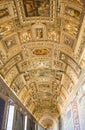 Painting fresco ceilings in the Vatican Museum