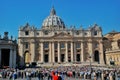 Vatican - St. Peters Basilica - Rome - Italy Royalty Free Stock Photo