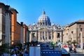 Vatican - St. Peters Basilica - Rome - Italy Royalty Free Stock Photo