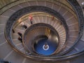 Vatican stairs Royalty Free Stock Photo