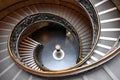 Vatican stairs Royalty Free Stock Photo