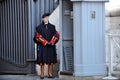 Vatican Swiss guard Royalty Free Stock Photo