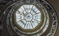 Bramante Staircase in Vatican Museums in the Vatican City Royalty Free Stock Photo