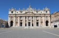 Vaticano City, VA, Vatican - August 16, 2020: Basilica of Saint