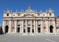 Vaticano City, VC, Vatican - August 16, 2020: Basilica of Saint