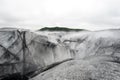 Vatnajokull Big Glacier with ice mountains