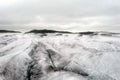 Vatnajokull Big Glacier with ice mountains