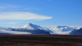 Vatnajokull glacier mountain in east Iceland Royalty Free Stock Photo