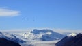 Vatnajokull glacier mountain in east Iceland Royalty Free Stock Photo