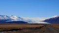 Vatnajokull glacier mountain in east Iceland Royalty Free Stock Photo