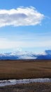 Vatnajokull glacier mountain and ice in east Iceland Royalty Free Stock Photo