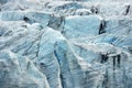 Vatnajokull Glacier landscape in Iceland