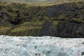 Vatnajokull Glacier landscape in Iceland