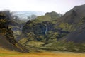 Vatnajokull Glacier landscape in Iceland