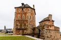 The Vauban Tower on the harbour of Camaret-sur-mer Royalty Free Stock Photo