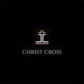 Uxury Initial Letter CC Christian Cross Religion Logo Design Vector