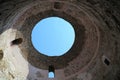 Vault of the dome of the vestibule of Diocletian`s Palace, Split