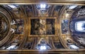 Vault of GesÃÂ¹ e Maria Church, Jesus and Mary. Rome, Italy.