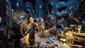 Bellatrix Lestrange's vault at Gringott. The making of Harry Potter. Warner Bros Studios London