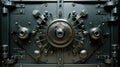 vault lock technology Royalty Free Stock Photo