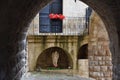 Vaulted Archway into Saint Anthony Monastery, Lebanon Royalty Free Stock Photo