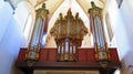Organ and pipes in Ribe cathedral, Denmark