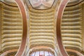 Vaulted Ceiling of the Domenech i Montaner Room Royalty Free Stock Photo