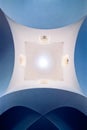 Vaulted ceiling in historic chapel Royalty Free Stock Photo