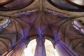 Vaults in the Apse of Beauvais Cathedral Royalty Free Stock Photo