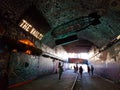 THE VAULTS Theatre in Leake Street Tunnel London Royalty Free Stock Photo