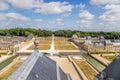 Vaux-le-Vicomte, France. View manor