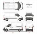 Vauxhall Movano Cargo Delivery Van L2H2 2014-2019