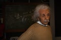 Vax figure - Albert Einstein in Madame Tussauds Museum Royalty Free Stock Photo