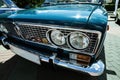 VAZ 2103 Zhiguli car, front part with headlights and radiator grille