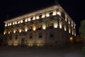 Vazquez de Molina Palace Palace of the Chains at night, Ubeda,