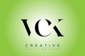 VCK abstract letter logo design Royalty Free Stock Photo