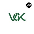 VCK Logo Letter Monogram Design Royalty Free Stock Photo