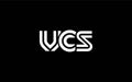 VCS Creative Unique Modern Letter Logo Design Royalty Free Stock Photo