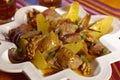 Veal and pear Tajine