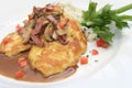 Veal Piccata With Risotto Rice