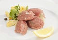 Veal Steak Tartar Royalty Free Stock Photo