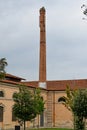 Chimney at Vecchi Macelli Old Slaughterhouses & Calculation Museum, Pisa, Tuscany, Italy