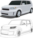 Vector 2008 Scion xB