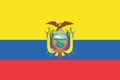 Vector Ecuador flag