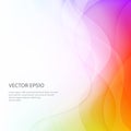 Vector abstract backgrounds. Shiny business background with wave. Royalty Free Stock Photo