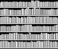 vector abstract black and white bookshelf