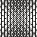 Vector Abstract Black and white geometric seamless pattern, abstract background. Modern, illustration.